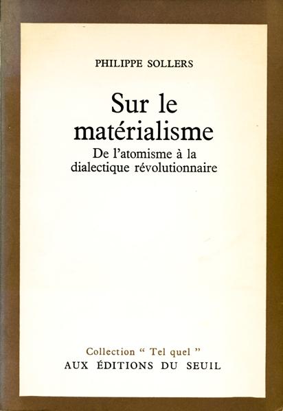 Sur le matrialisme